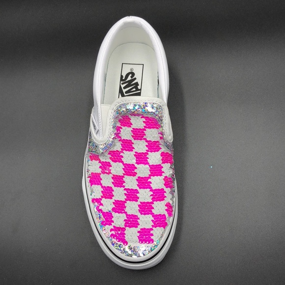 Vans Classic Slip-On Sequins Checkerboard - Picture 7 of 7